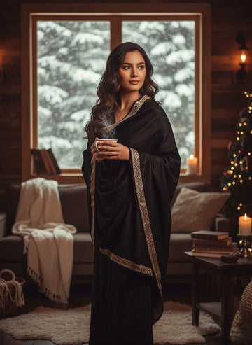 Pashmina 
Beautiful Banarsi Shawl