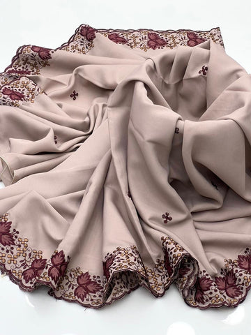 Swiss Lawn
Beautiful Machine Embroidery Chadar