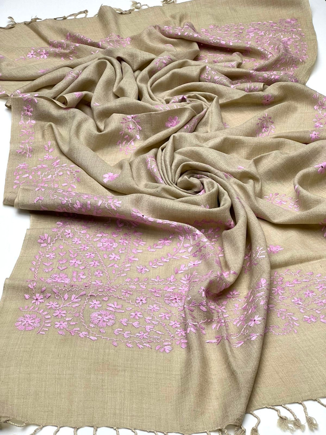 Swati Pashmina Shawl
Hand Made Multani Embroidery