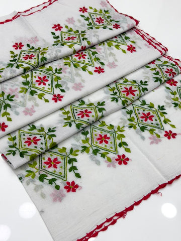 Pure Lawn
Hand Made Multani Embroidery Chadar