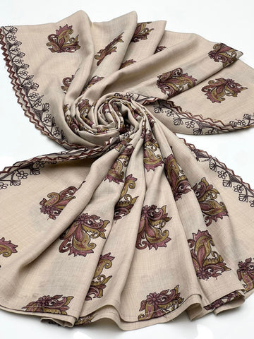 Pashmina
Beautiful Machine Work Shawl