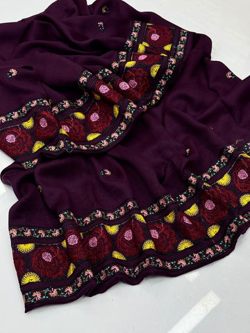 Pashmina Shawl
Machine Embroidery Shawl